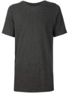 Judson Harmon Round Neck T-shirt, Men's, Size: Large, Grey, Viscose/wool