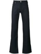 Armani Collezioni Regular Trousers, Men's, Size: 34, Blue, Virgin Wool