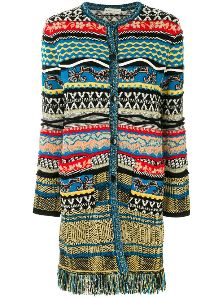 Etro Patterned Cardi-coat - Multicolour