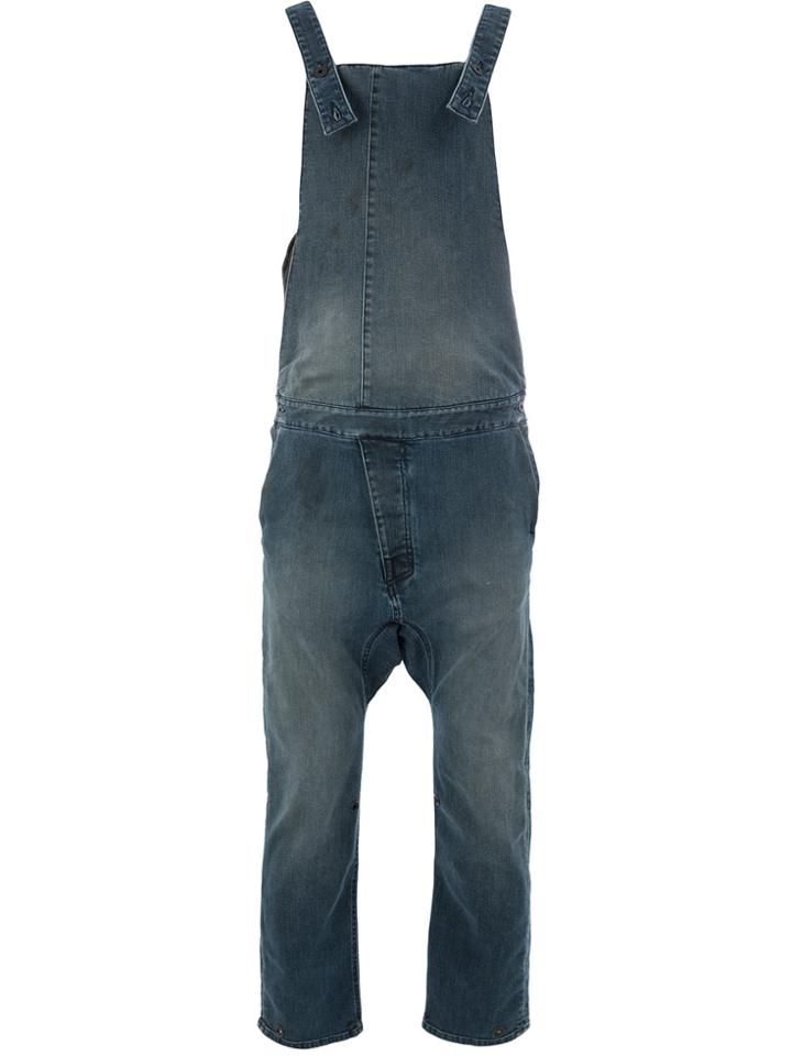 11 By Boris Bidjan Saberi Dungaree Slim Fit Jeans - Blue