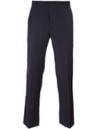 Éditions M.r - Tailored Regular Trousers - Men - Polyester/wool - 54, Blue, Polyester/wool