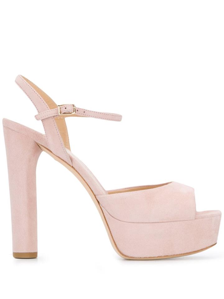The Seller High Platform Sandals - Pink