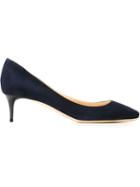 Jimmy Choo Esme Pumps, Women's, Size: 36, Blue, Suede/leather