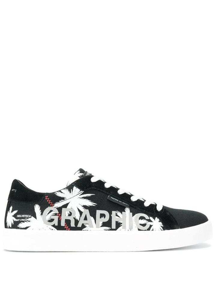 Moa Master Of Arts Frieze Sneakers - Black