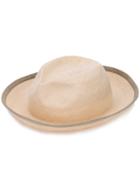 Horisaki Design & Handel Upturned Brim Hat - Nude & Neutrals