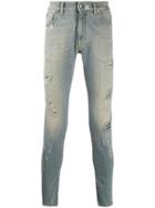 Represent Repairer Candiani Mid-rise Jeans - Blue