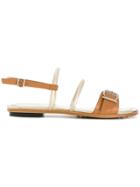 Tod's Buckle-detailed Multi-strap Sandals - Nude & Neutrals