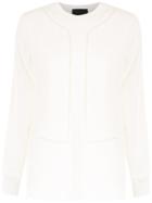 Andrea Bogosian Perforated Suéter - White