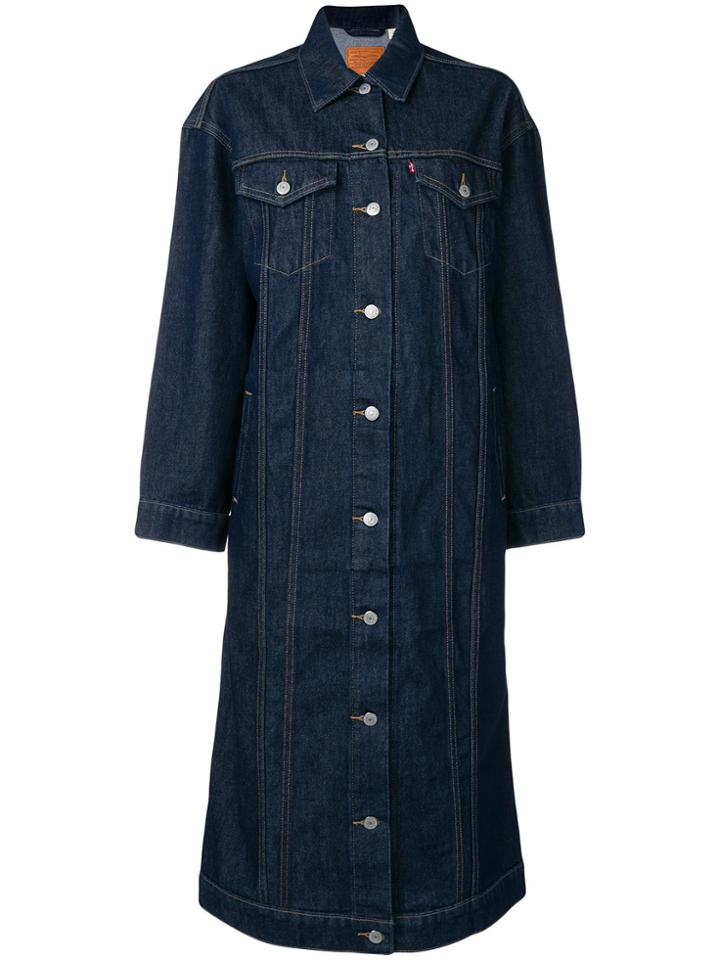 Levi's Extra Long Trucker - Blue