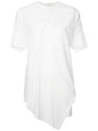 Forme D'expression Asymmetric Oval Shirt - White