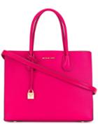 Michael Michael Kors Padlock Tote - 564 Ultra Pink