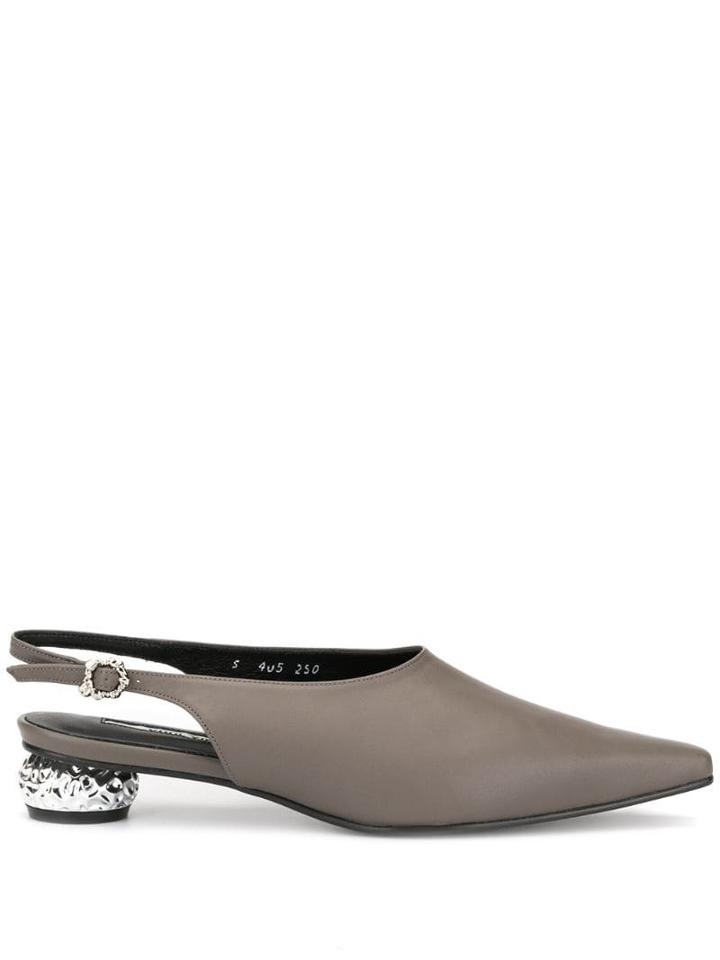 Yuul Yie Lina Slingback Sandals - Grey