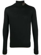 Emporio Armani Turtleneck Jumper - Black