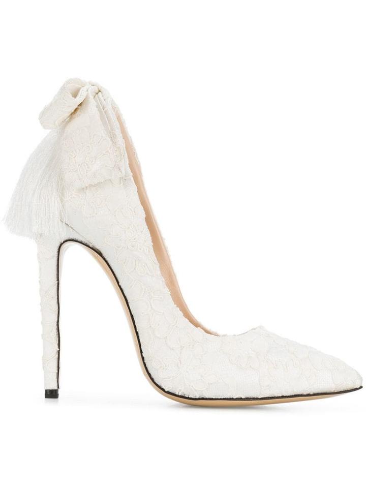 Aleksander Siradekian Izo Bow Pumps - White