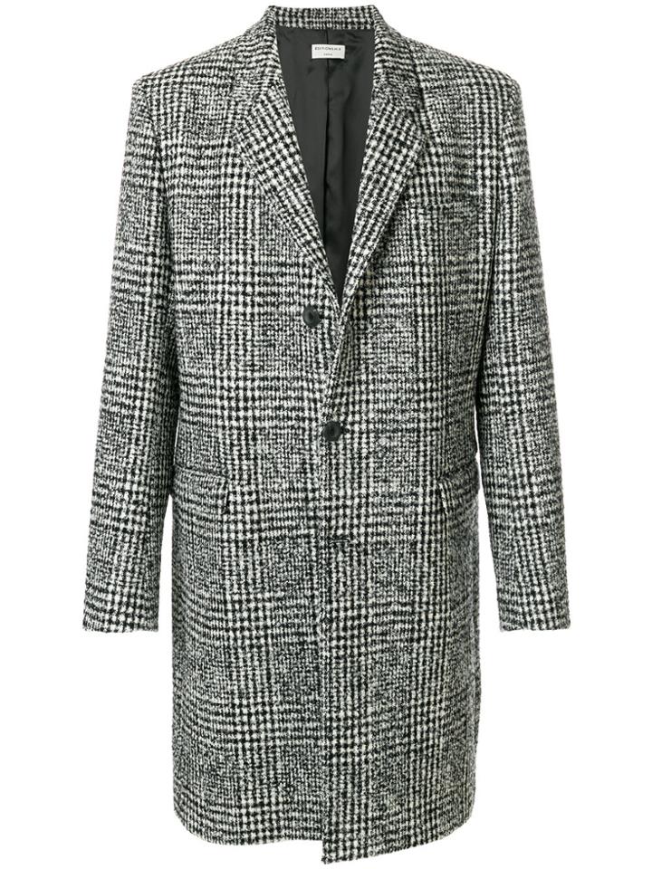 Éditions M.r Prince Of Wales Coat - Black