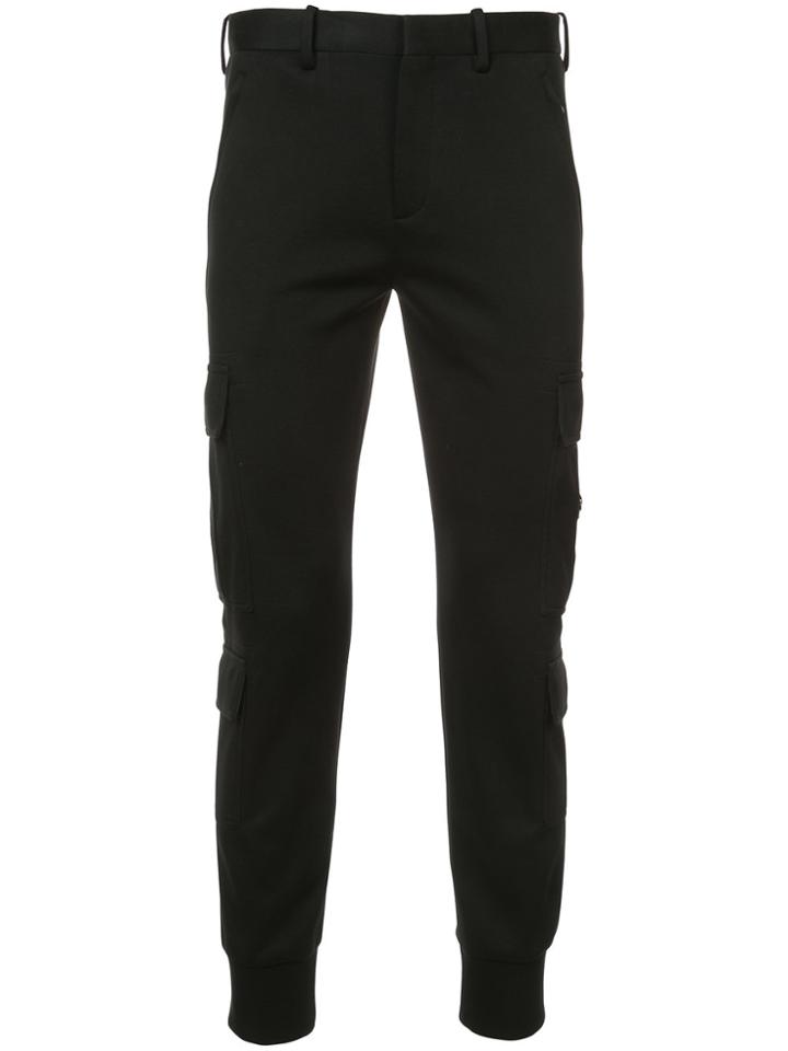 Neil Barrett Tailored Tapered Trousers - Black