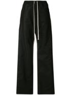 Rick Owens Drkshdw Press Stud Trousers - Black