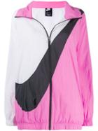 Nike Swoosh Logo Track Jacket - Pink