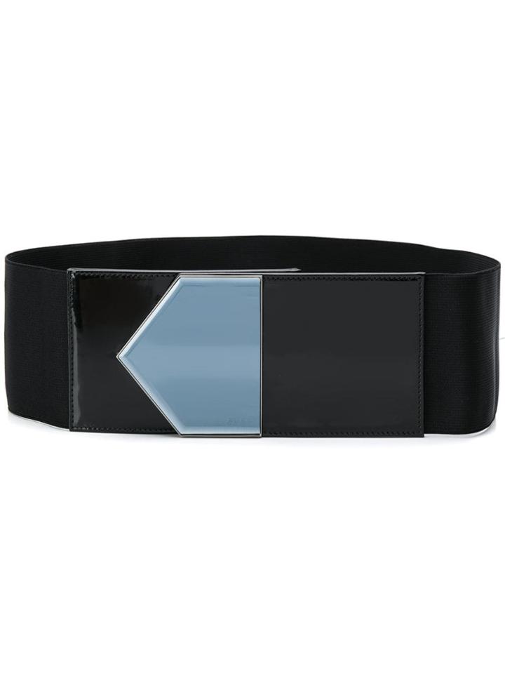 Gucci Geometric Buckle Belt - Black