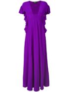 Rochas Empire Gown - Pink & Purple