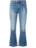 Rag & Bone /jean Cropped Jeans, Women's, Size: 27, Blue, Cotton