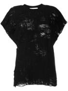 Iro Darell Knitted T-shirt, Women's, Size: Xs, Black, Cotton/polyester/rayon