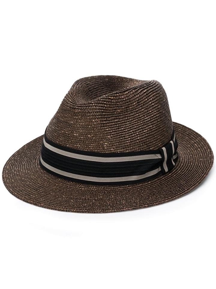 Etro Fedora Hat - Brown