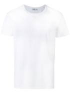 Closed Crew-neck T-shirt, Men's, Size: Xl, White, Cotton