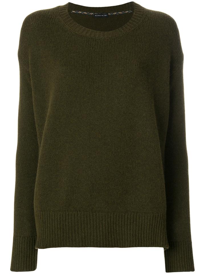 Etro Crew Neck Sweater - Green