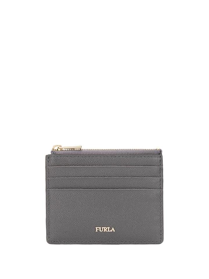 Furla Textured Wallet - Grey