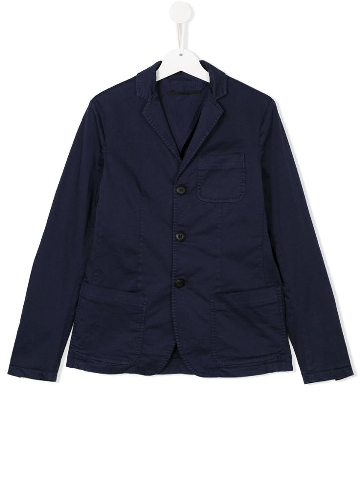 Dondup Kids Three Button Blazer - Blue