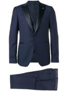 Tagliatore Formal Double Layer Suit - Blue