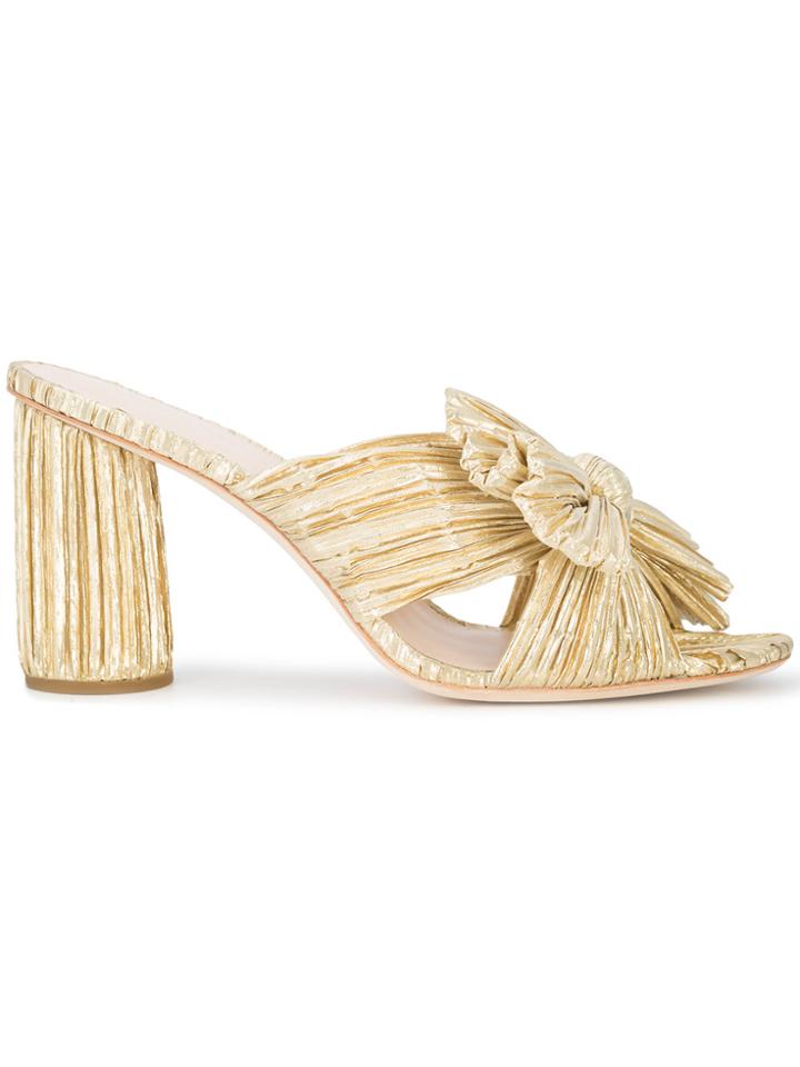 Loeffler Randall Penny Mules - Yellow & Orange