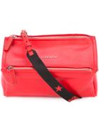 Givenchy Leather Shoulder Bag - Red