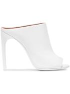 Givenchy 115 Leather Mules - White