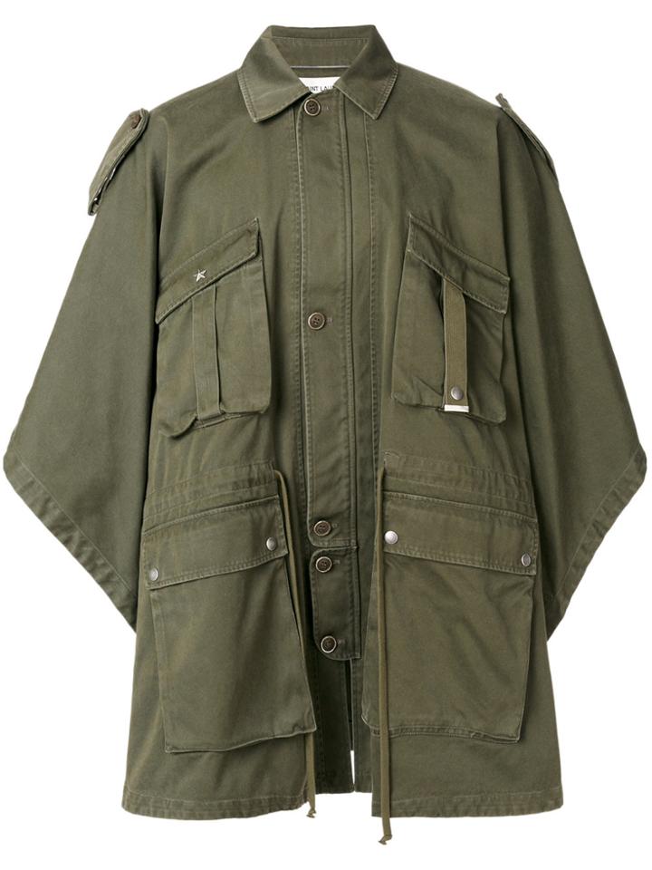 Saint Laurent Cargo Cape - Green