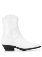 Philosophy Di Lorenzo Serafini Western-style Ankle Boots - White