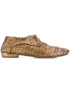 Marsèll Woven Oxford Shoes - Gold