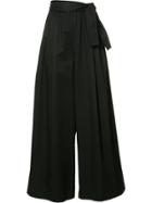 Tome Long Karate Trousers - Black
