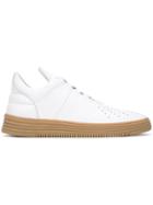 Filling Pieces Perforated Sneakers - White