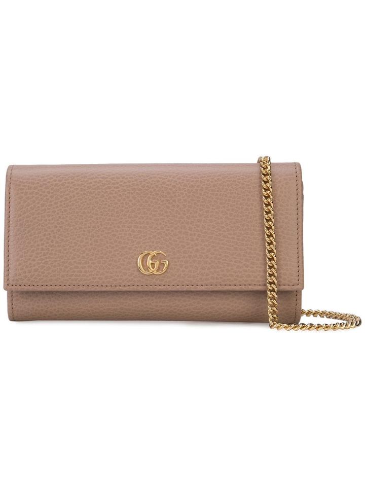 Gucci Petite Marmont Continental Wallet - Brown