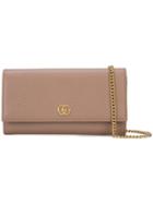 Gucci Petite Marmont Continental Wallet - Brown