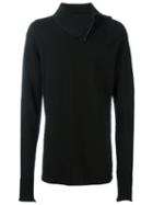 Lost & Found Ria Dunn High Collar Sweater, Men's, Size: Small, Black, Cotton/spandex/elastane