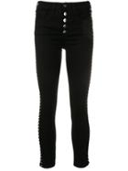 Veronica Beard Crystal-embellished Jeans - Black