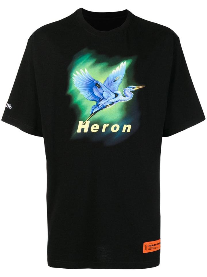 Heron Preston Heron Print T-shirt - Black