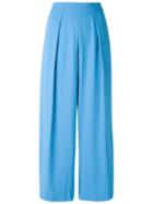 Lala Berlin 'elise' Trousers, Women's, Size: Medium, Blue, Acetate/viscose/spandex/elastane/viscose