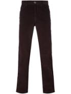 Brioni Classic Chino Trousers, Men's, Size: 33, Red, Cotton