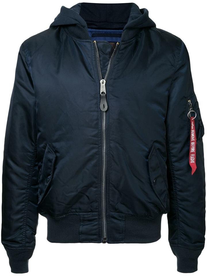 Alpha Industries Ma-1 Natus Jacket - Blue