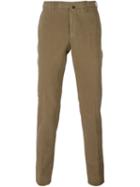 Incotex Straight Leg Chinos, Men's, Size: 48, Nude/neutrals, Cotton/spandex/elastane