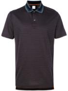 Paul Smith - Striped Collar Polo Shirt - Men - Cotton - Xl, Blue, Cotton